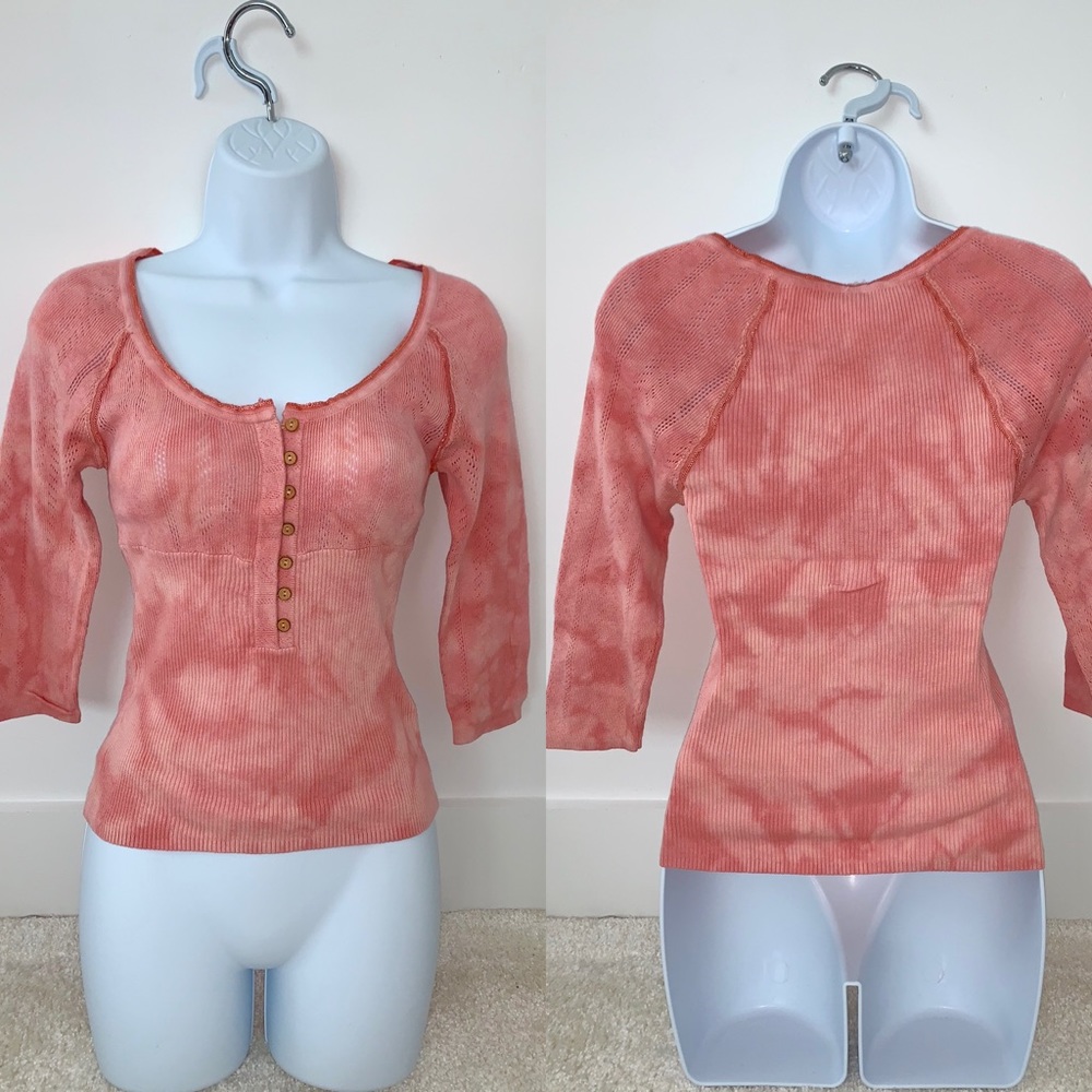 Free People Long Sleeve Shirt Sweater